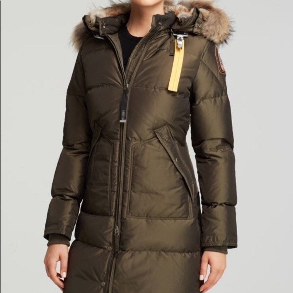 Parajumpers Long Bear Down Jacket M Bush